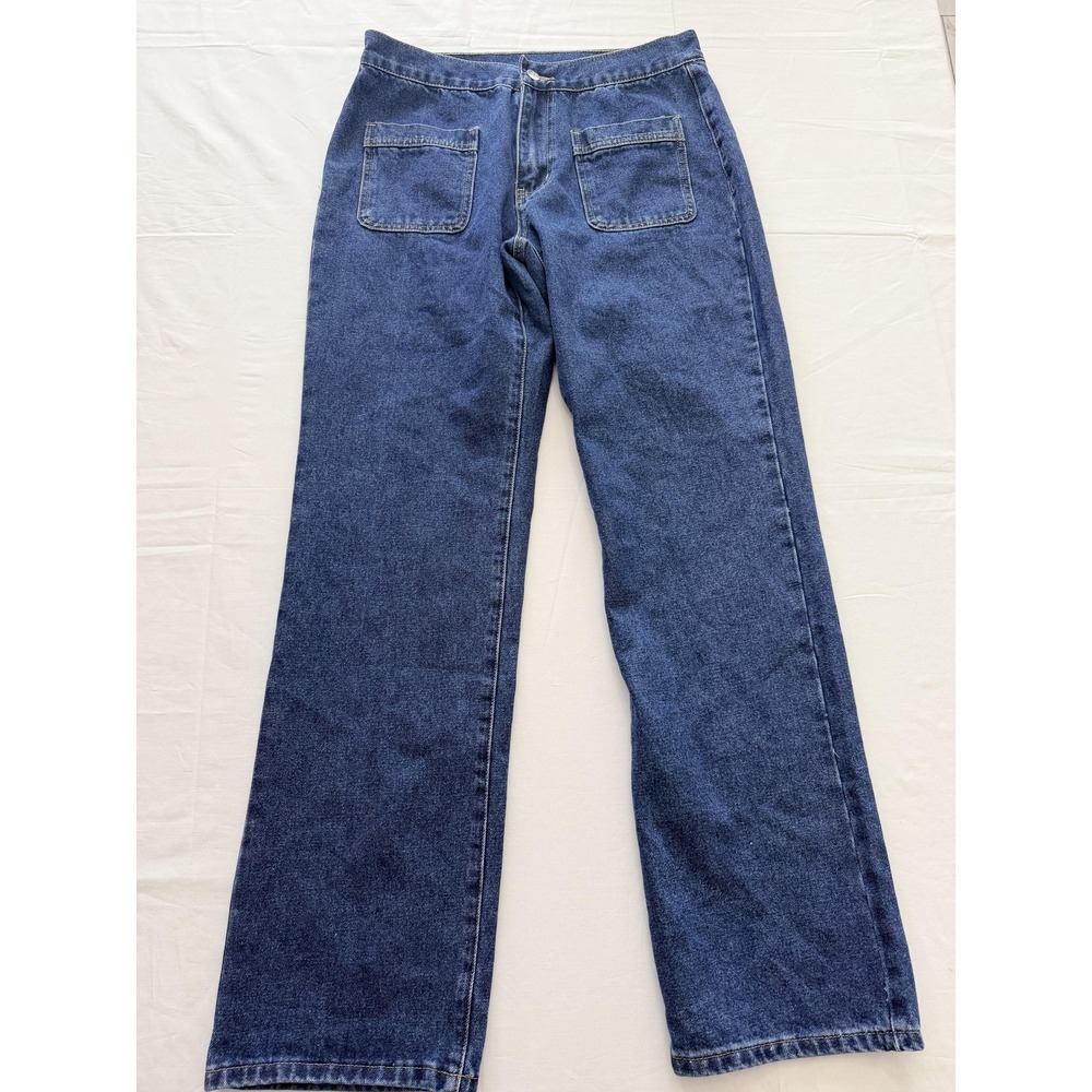 AiiRZ 731 Jeans Mens 30x30 Blue Medium Wash Regular Straight Denim Pants Casual